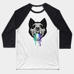 PRIDE CAT - MLM/Gay Variant Baseball T-Shirt